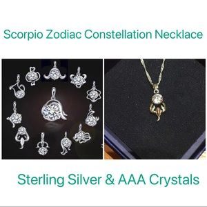 ♏️Scorpio Zodiac Constellation Necklace NEW♏️